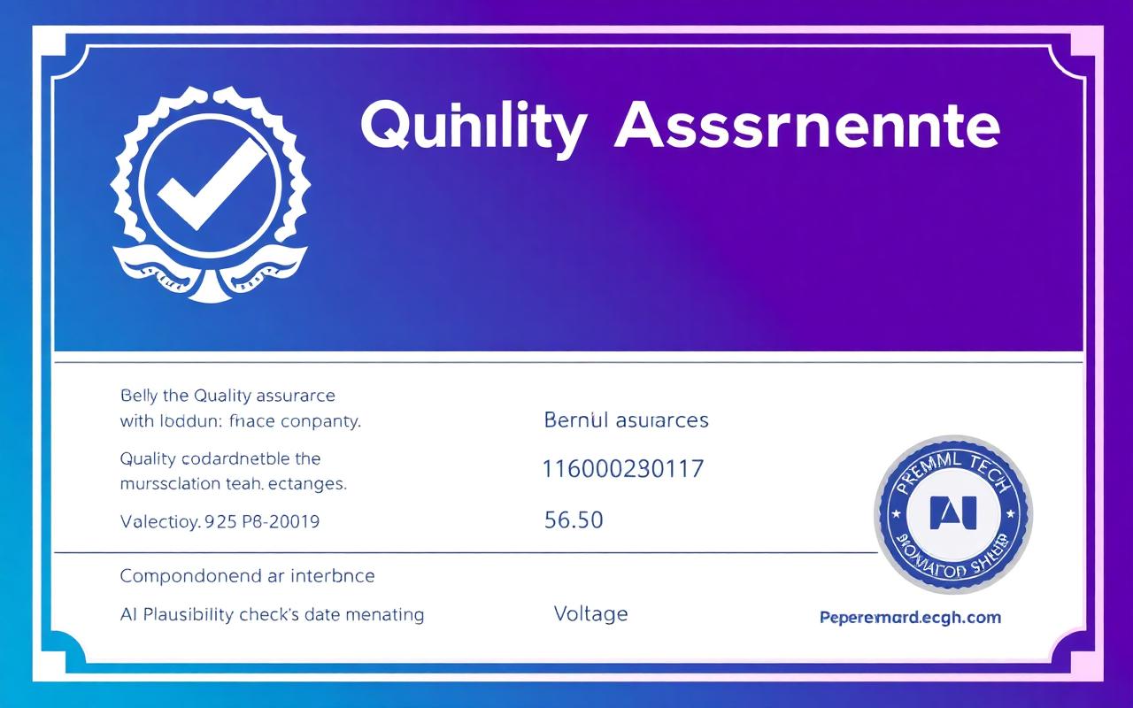 Intelligenter Plausibilitäts-Check (Zero-Defect-Compliance)