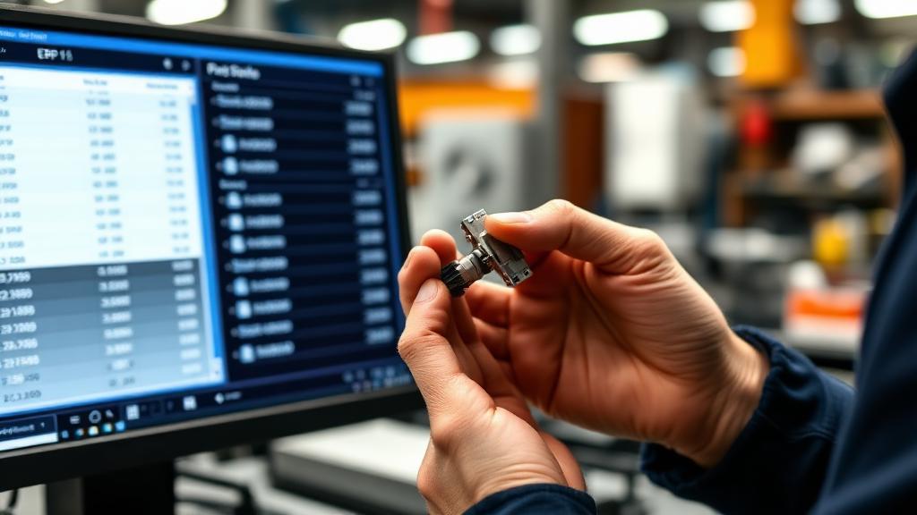 Ersatzteil-Identifikation aus vager Beschreibung